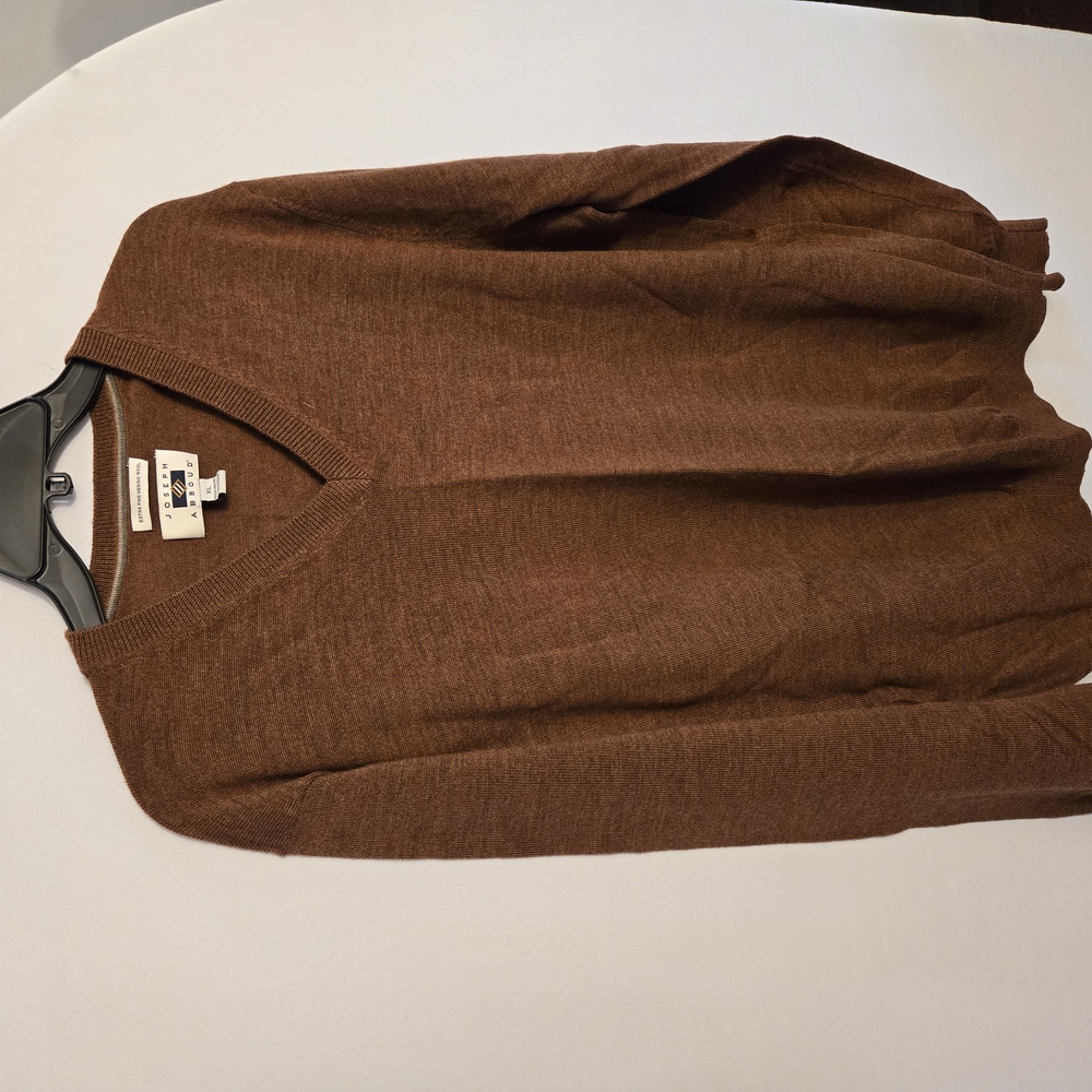 Banana Republic Brown V-Neck Sweater